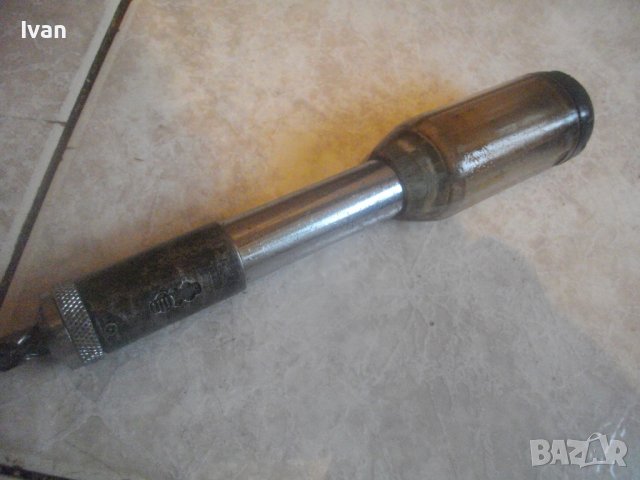 Старо Качество Западногерманска Бутална Реверсивна Автоматична Отвертка 5 Накрайника-SCHRODER-W.Germ, снимка 8 - Отвертки - 43502045