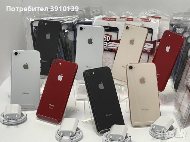 Apple iPhone 8 256GB - 6 месеца ГАРАНЦИЯ + ПОДАРЪЦИ / ЛИЗИНГ, снимка 2 - Apple iPhone - 43311224
