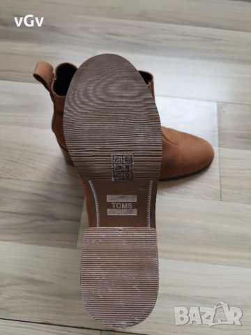 Дамски кожени Боти TOMS Chelsea Esme - 38, снимка 9 - Дамски боти - 34955694