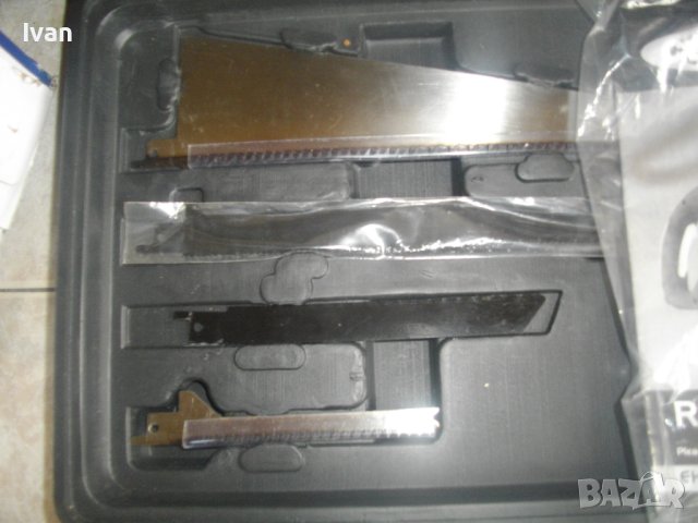 Нов Саблен/Реципрочен Трион-COUGAR-4 Ножа-600 Вата-Пълен Комплект-Куфар/Нов Немски 900Вата-LUX TOOLS, снимка 4 - Други инструменти - 40582026