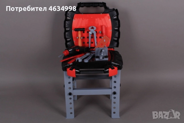 Куфар-маса с инструменти,детски комплект, снимка 2 - Конструктори - 52209049