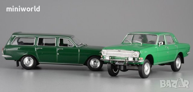 ГАЗ М24-95 4х4 Волга 1974 - мащаб 1:43 на DeAgostini моделът е нов в блистер, снимка 10 - Колекции - 40590083
