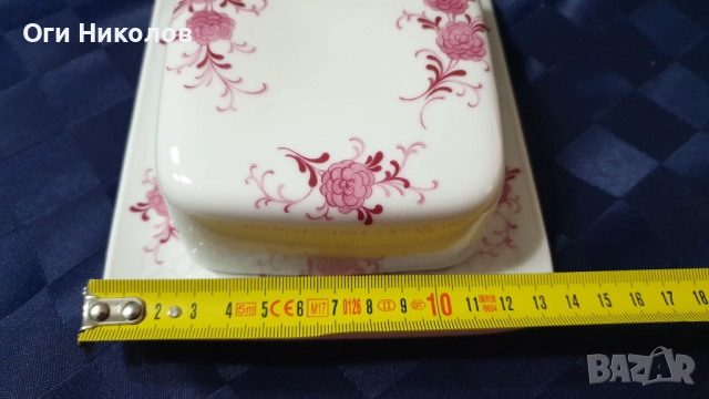 Порцеланов съд за масло- Бавария, снимка 6 - Сервизи - 52257713