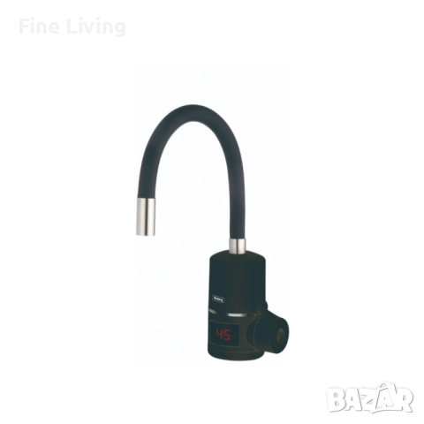 Нагревател за вода Rosberg за стена/за плот, с гъвкав силиконов маркуч, 3300W, снимка 3 - Бойлери - 52049974