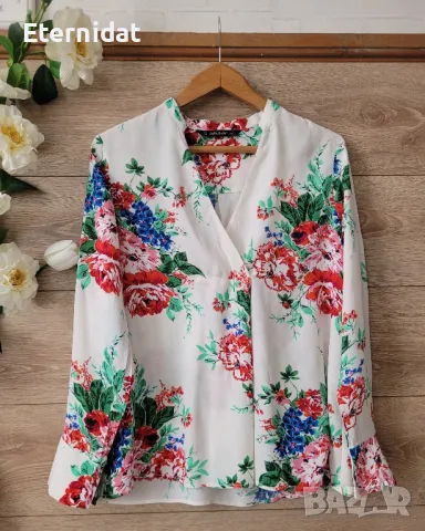 Блуза Zara цветя 