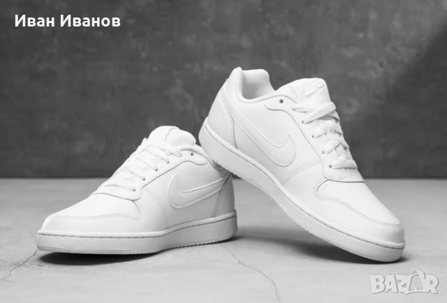 маратонки  Nike WMNS EBERNON LOW  номер 38, снимка 5 - Кецове - 33349707