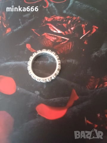 Сребърен пръстен 6-ца, снимка 3 - Пръстени - 51723970