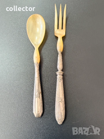 Луксозен комплект прибори за сервиране на салата. №7854