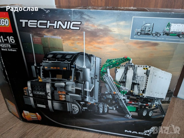 Lego Technic 42078 - Mack Anthem, снимка 3 - Конструктори - 53578780