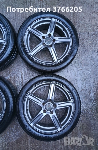 17ки джанти 5x112 Dezent с летни гуми, снимка 3 - Гуми и джанти - 53214807