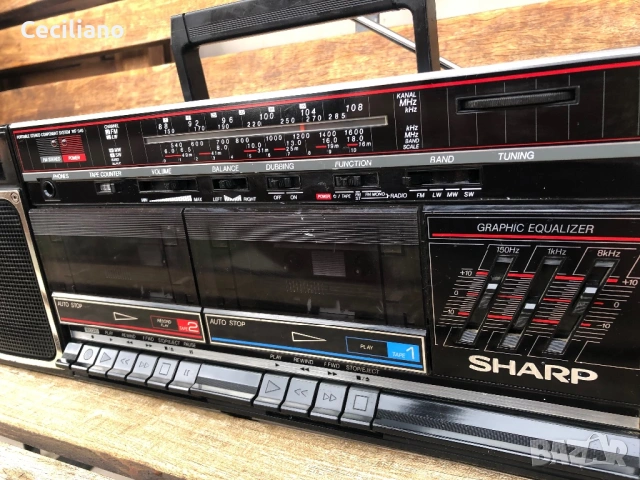 Радиокасетофон Sharp WF-340(BK)