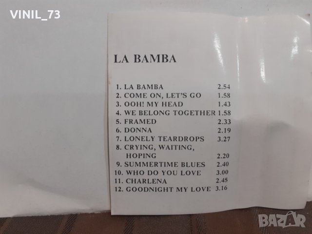  La Bamba, снимка 4 - Аудио касети - 32308236