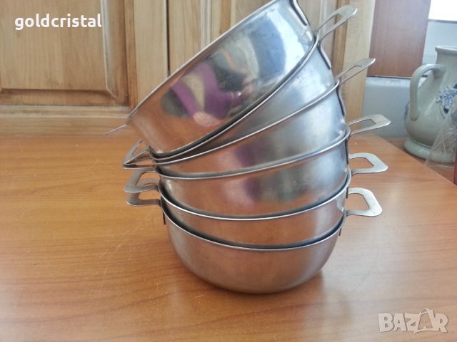 Българска алпака купички , снимка 4 - Антикварни и старинни предмети - 38476461