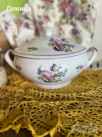 Започвам с нещо наше и много яко💗 Една от най-редките и красиви шарки върху супник на Китка🥰 , снимка 3 - Други - 51381615