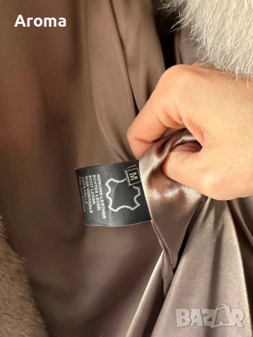 Елек от естествен косъм лисица , снимка 4 - Елеци - 52398212