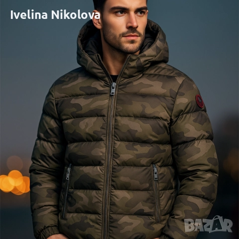 Топло капитонирано яке, снимка 2 - Якета - 51856642