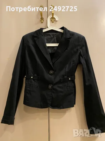 Сако черно, снимка 1