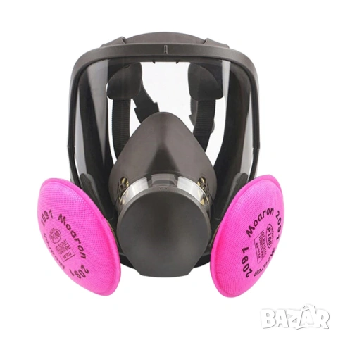 Респираторна предпазна маска за цяло лице 6800 | 3М еквивалент, снимка 3 - Други инструменти - 45350939