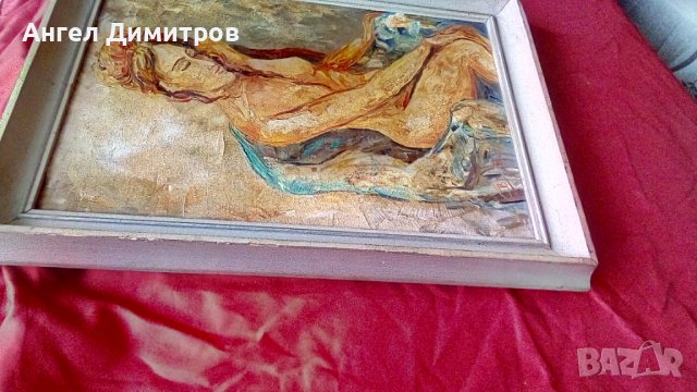 Маслена картина платно подписана, снимка 10 - Картини - 36648682