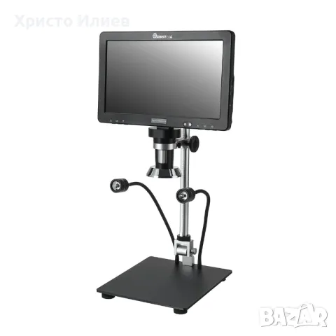 Цифров микроскоп MUSTOOL DM12 2000X LED 20MP 10,1 инча със светлини