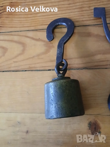 Стар ретро кантар с топуз , снимка 4 - Антикварни и старинни предмети - 53243306