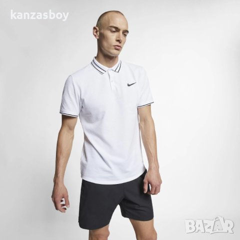 Nike Court Advantage Polo - страхотна мъжка тениска Л, снимка 2 - Тениски - 43701536
