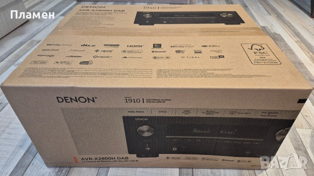 Denon AVR-X2800HDAB 7.2 канален AV ресивър,HiFi усилвател Dolby Atmos, снимка 8 - Ресийвъри, усилватели, смесителни пултове - 53467679