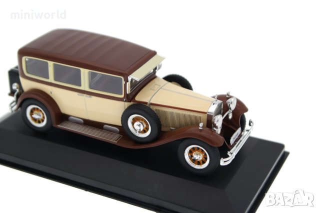 Mercedes-Benz Nürburg 460 Pullman-Limousine 1929 - мащаб 1:43 на DeAgostini нов в PVC дисплей-кейс, снимка 5 - Колекции - 43658044