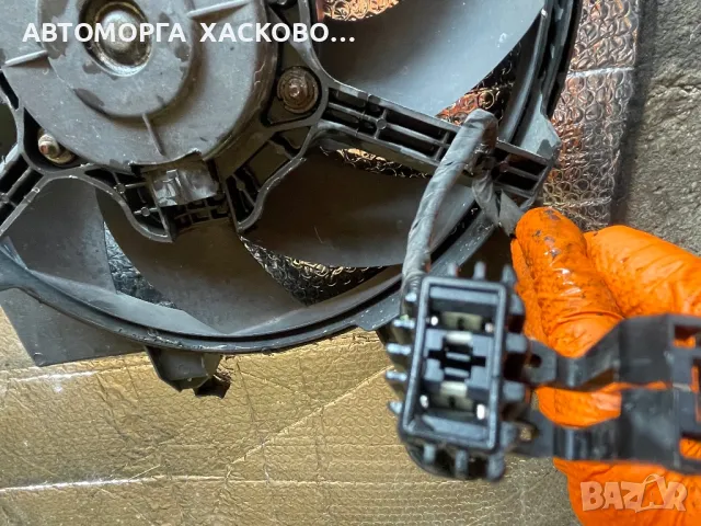 вентилатор перка охлаждане на двигателя Ford Fiesta V ,VI , Fusion Mazda 2 1.4 tdci, снимка 3 - Части - 49977290