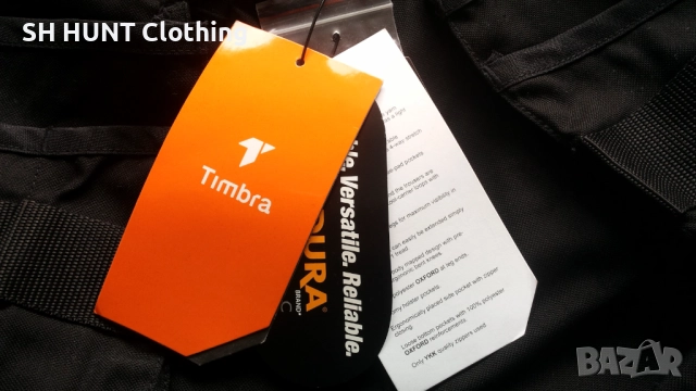 Timbra CLASSIC ARBEIDSBUKSE Poly Stretch Work Trouser размер 46-S работен W2-89, снимка 11 - Панталони - 52037855