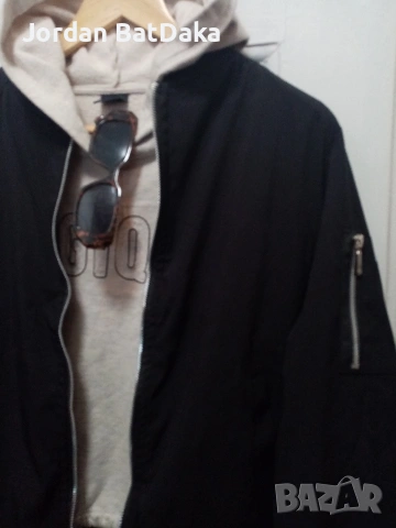 Дамски черен бомбър М#, снимка 6 - Якета - 53497250