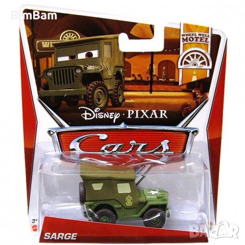 Количка Cars 2 Sarge / Disney / Pixar
