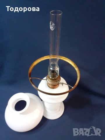 Стилна  старинна Немска газена лампа , снимка 5 - Антикварни и старинни предмети - 32247990