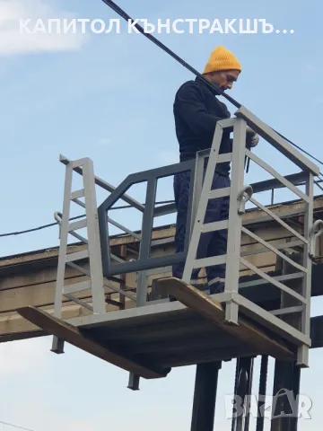Кранов кош за персонал тип вишка, снимка 18 - Други машини и части - 47585995
