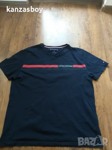 tommy hilfiger - страхотна мъжка тениска 2XL, снимка 5 - Тениски - 47368227
