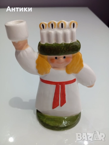 Порцеланов свещник Goebel стар