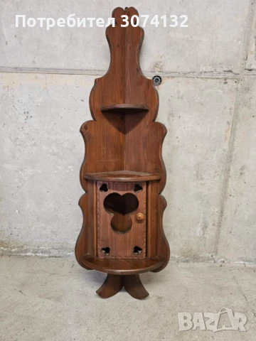 Етажерка за стена в стил Рустик, снимка 2 - Етажерки - 50659720