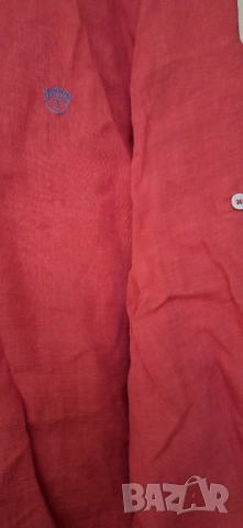 Мъжка риза лен Теодор,2ХL, снимка 7 - Ризи - 51620251