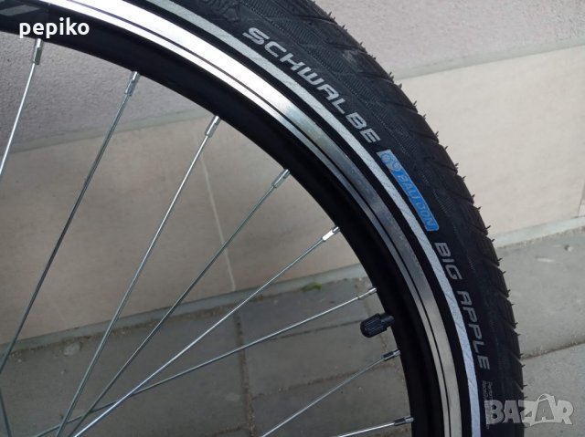 Продавам колела внос от Германия алуминиев юношески велосипед PINNIPED 24 цола, снимка 14 - Велосипеди - 33455645