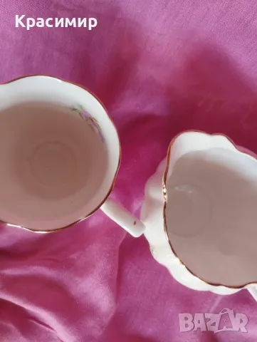 Две порцеланов канички за мляко 15 ЛВ. ЗА БР., снимка 2 - Сервизи - 47328753