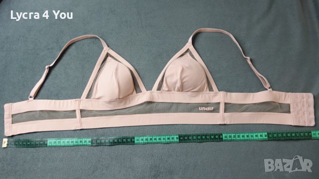 Undiz 75B дамски сутиен или бюстие с прозиращи елементи, снимка 12 - Бельо - 43527117