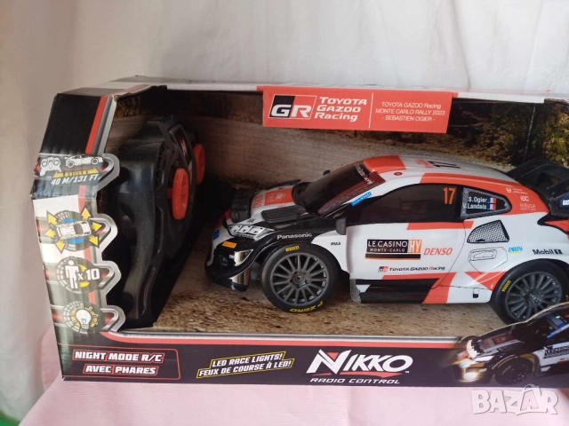 Nikkotoys TOYOTA GAZOO Racing MONTE CARLO RALLY 2023 - S, снимка 3 - Колекции - 52247992
