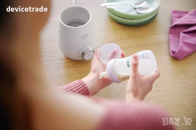 Бърз нагревател за бутилки Philips Avent SCF358/00, снимка 5 - Прибори, съдове, шишета и биберони - 51348163