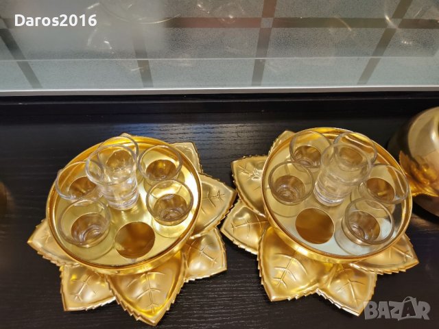 Комплекти чаши за ром, алуминий, снимка 10 - Антикварни и старинни предмети - 39829892