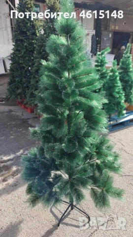 Заснежена елха с метална стойка, снимка 7 - Други - 51963006