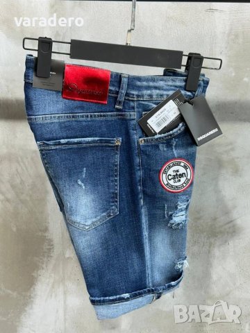 Мъжки къси дънки висок клас Dsquared , снимка 2 - Дънки - 40239626