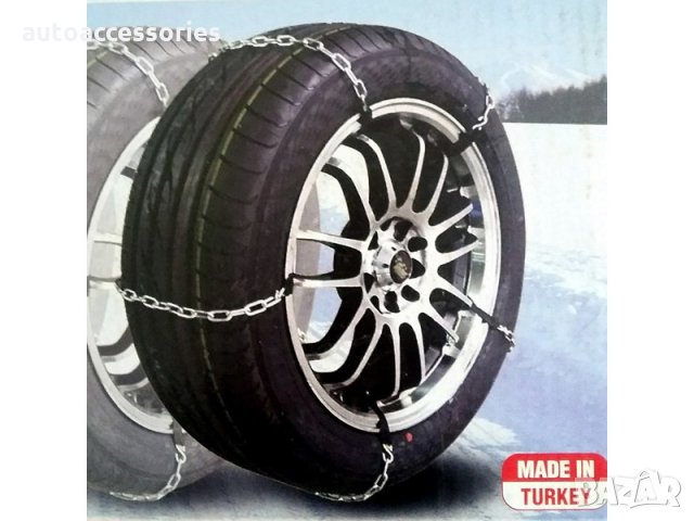 3000051039 Вериги за сняг метални Amio 10 бр тип прешлен от 13 -16 цола, снимка 1