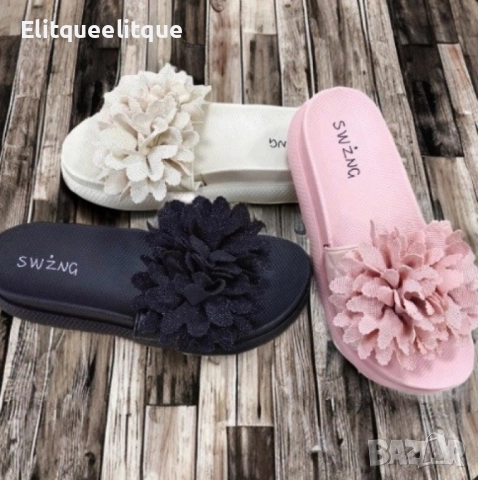 Вашият летен хит: Разчупени дамски плажни чехли, снимка 2 - Чехли - 52217826