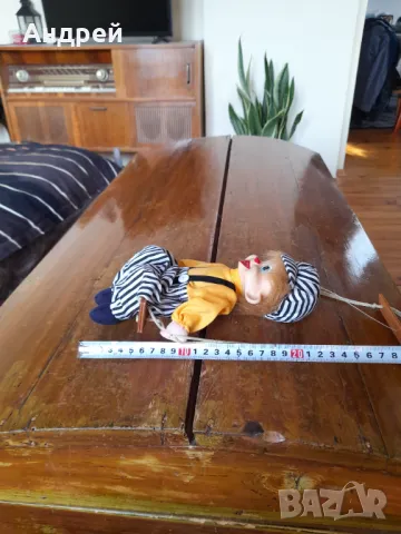 Стара кукла,клоун #22, снимка 4 - Други ценни предмети - 48157396