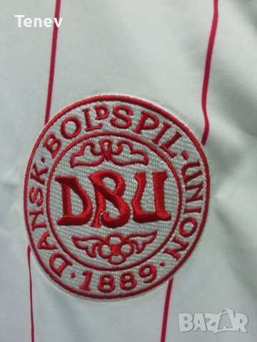 Дания Адидас оригинална футболна тениска фланелка Denmark Adidas , снимка 4 - Тениски - 40270399